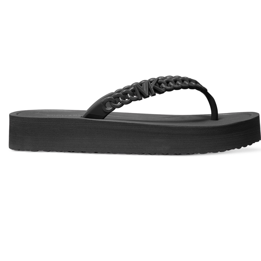 Michael Kors Zaza Slip-On Platform Flip Flop Sandals - Picture 6 of 9
